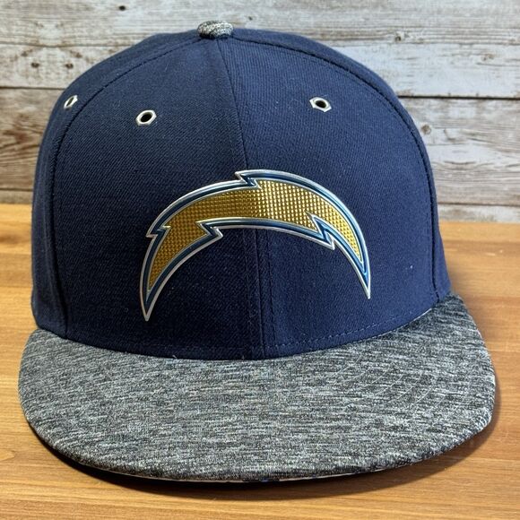 San Diego Chargers Fitted Hat Adult 8 Bolt New Era 59fifty - Picture 1 of 14